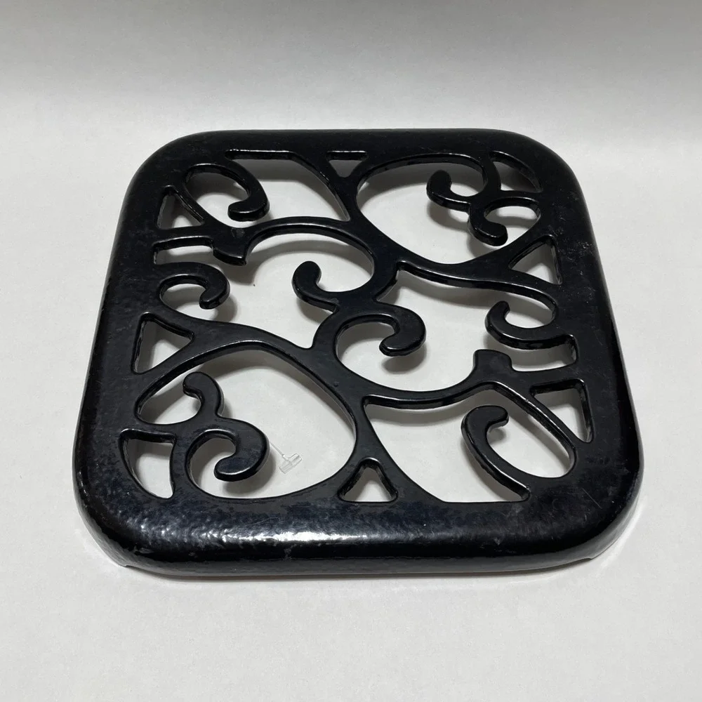 Trivet Cast Iron‎ Black 8